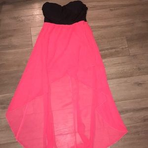 Strapless HighLow Dress